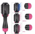 3-in-1 Hair Dryer, Straightener & Curler – Multi-Function Hot Air Brush Hair Styler