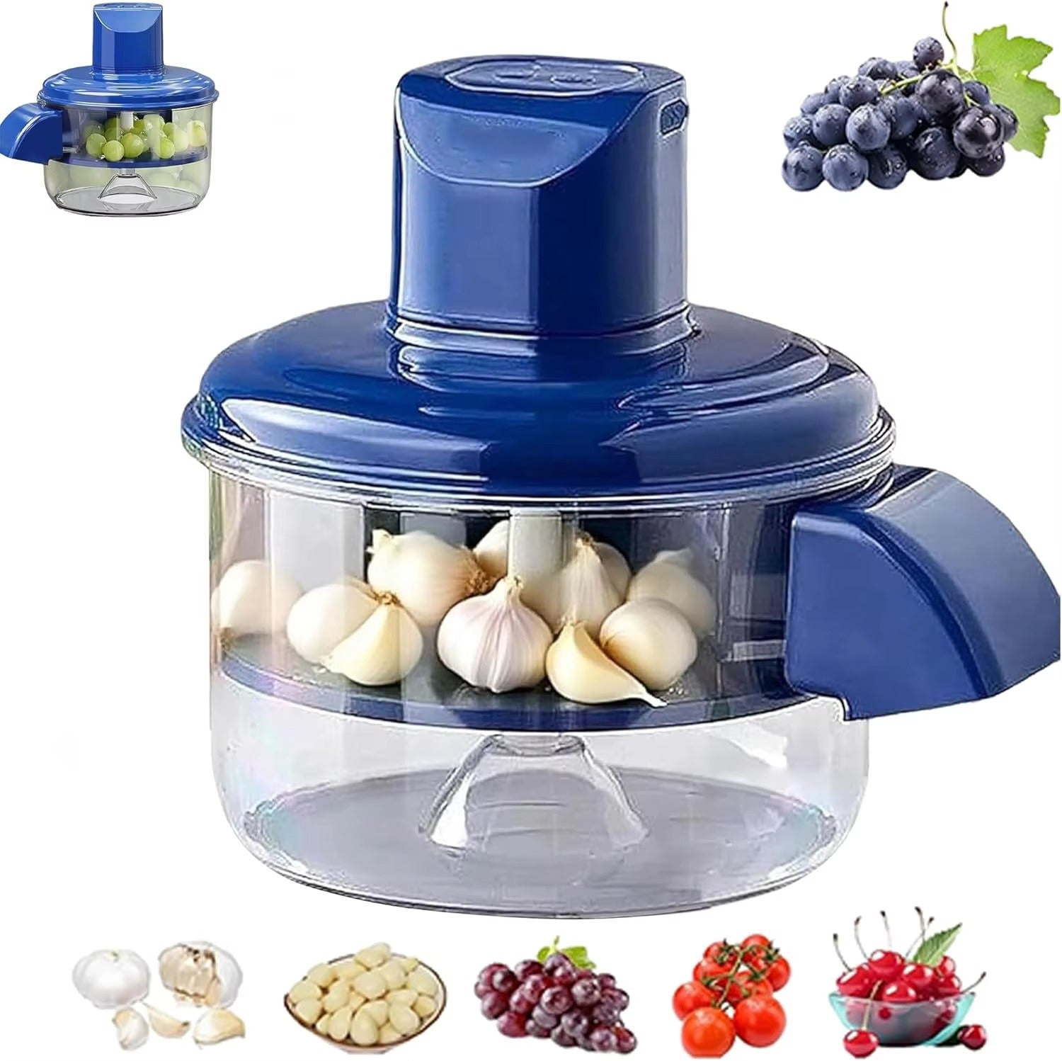 Electric Garlic Peeler Machine – Automatic Rechargeable Fruit & Vegetable Peeler Tool