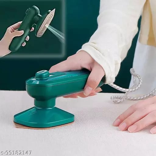 2-in-1 Portable Steam Iron & Garment Steamer – Handheld Clothes Steamer & Wrinkle Remover