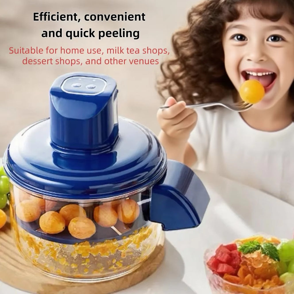Electric Garlic Peeler Machine – Automatic Rechargeable Fruit & Vegetable Peeler Tool