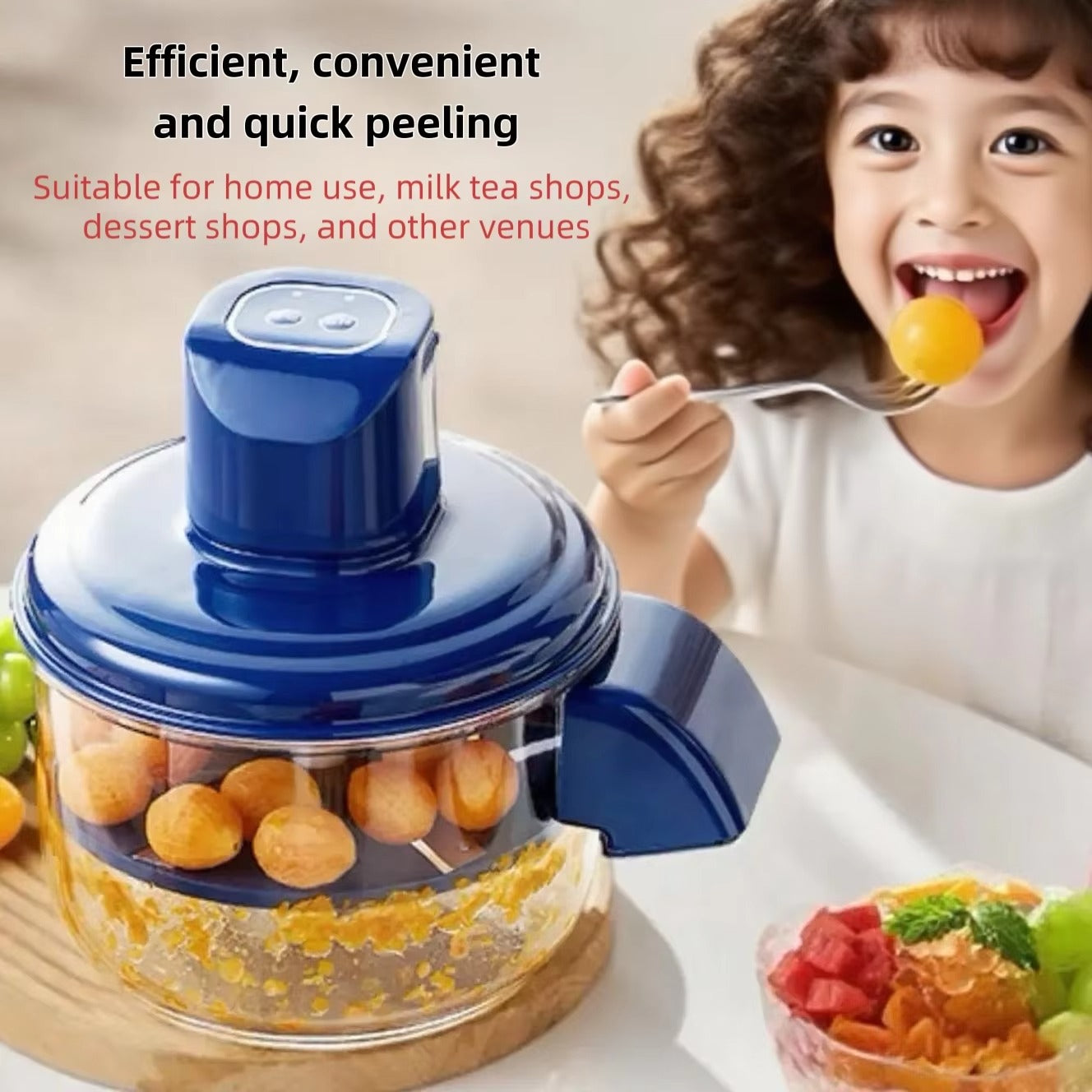 Electric Garlic Peeler Machine – Automatic Rechargeable Fruit & Vegetable Peeler Tool