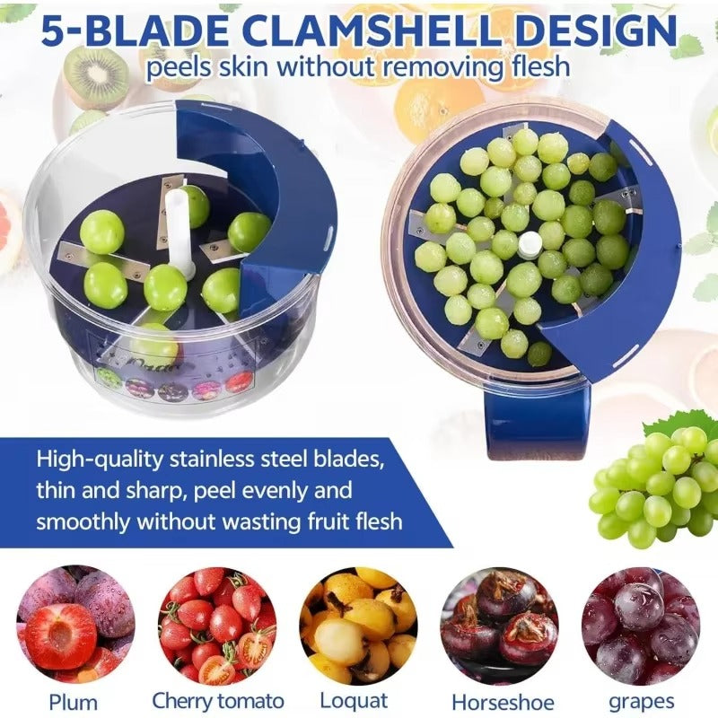 Electric Garlic Peeler Machine – Automatic Rechargeable Fruit & Vegetable Peeler Tool