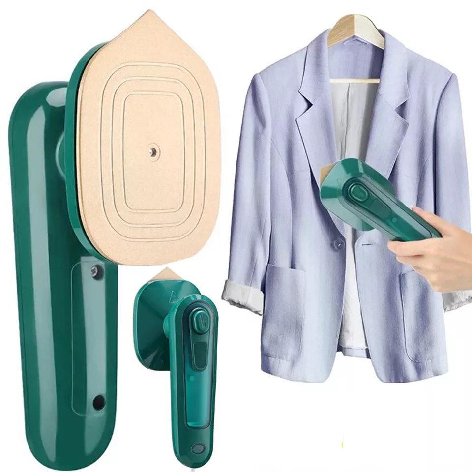 2-in-1 Portable Steam Iron & Garment Steamer – Handheld Clothes Steamer & Wrinkle Remover